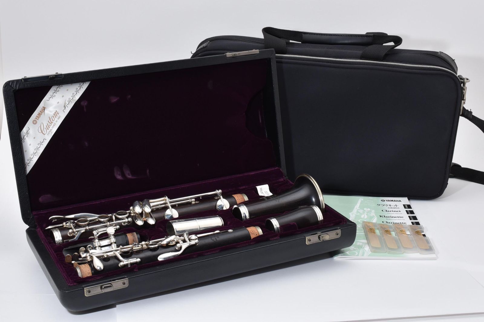 YAMAHA YCL-853II SE V Custom Bbクラリネット 木製 ヤマハ ケース付