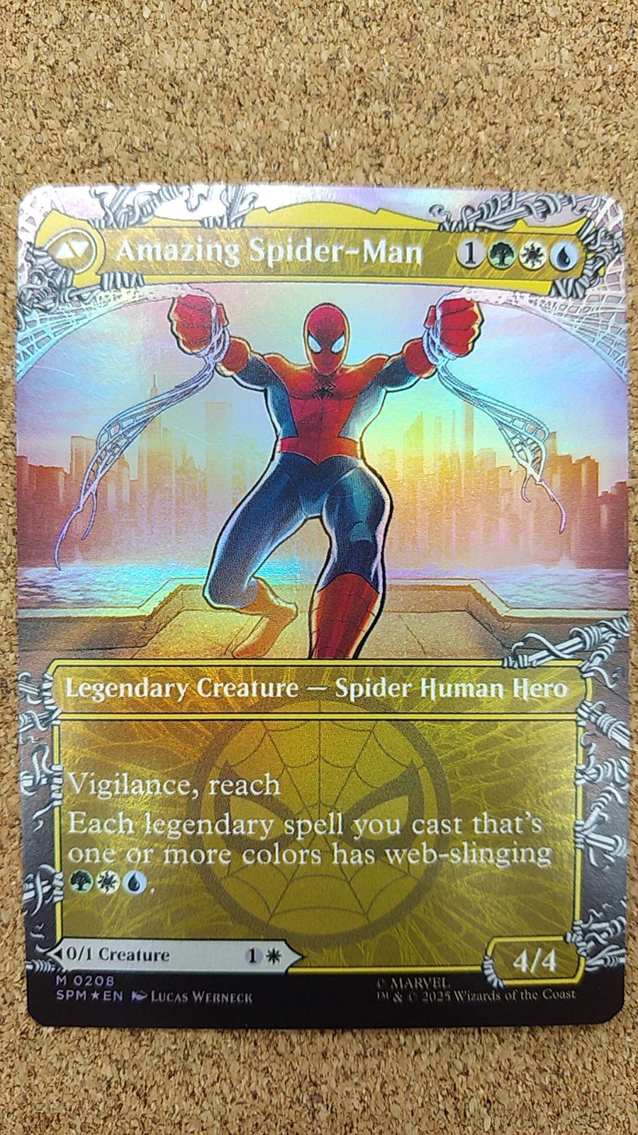 スパイダーマンピーター・パーカー/アメイジング・スパイダーマンfoil 英語 ピーター・パーカー アメイジング・スパイダーマン クラシックコミック