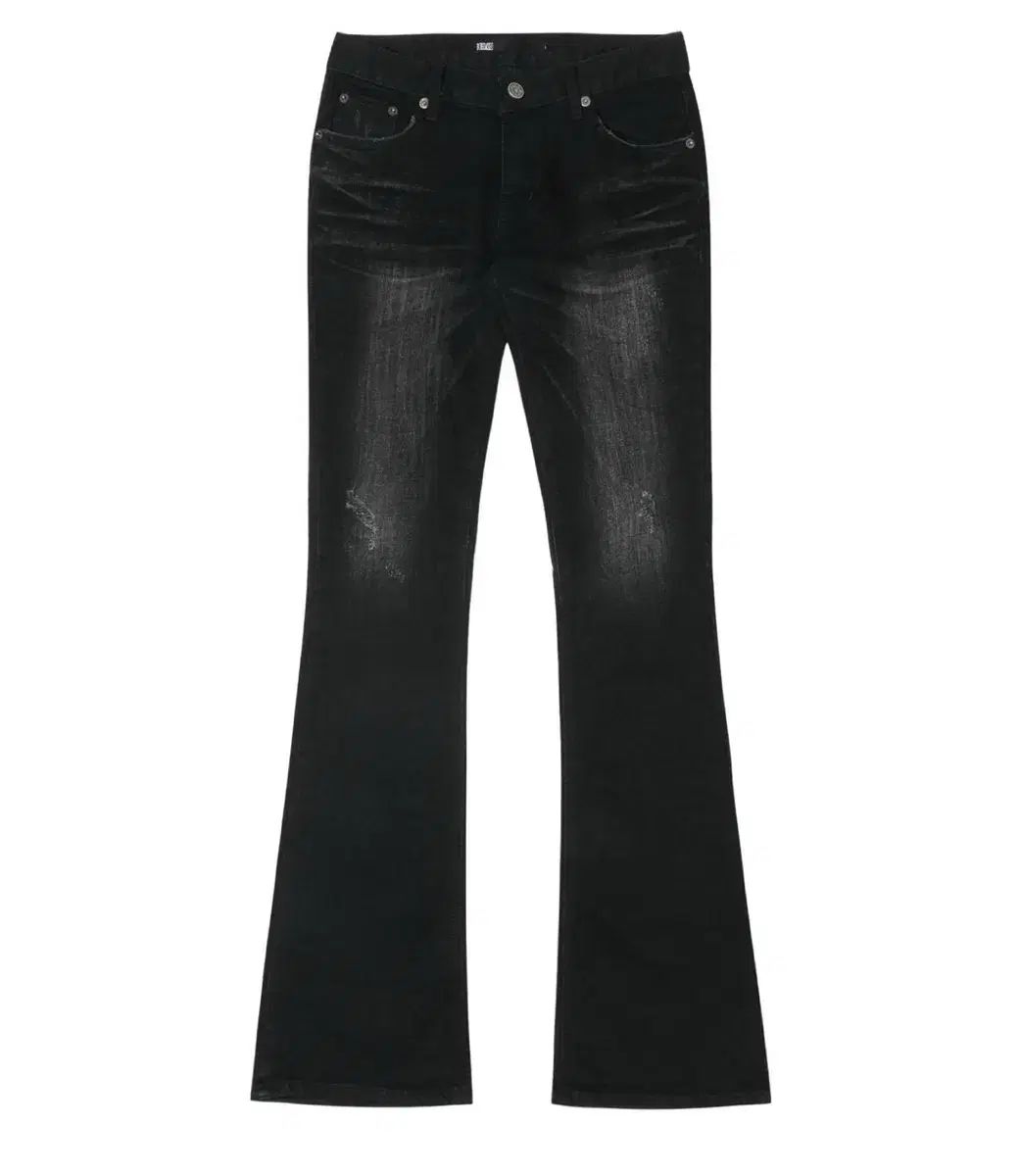 Sサイズ) BOHEMSEO ボヘミアンソウル DARKNESS ブーツカット パンツ