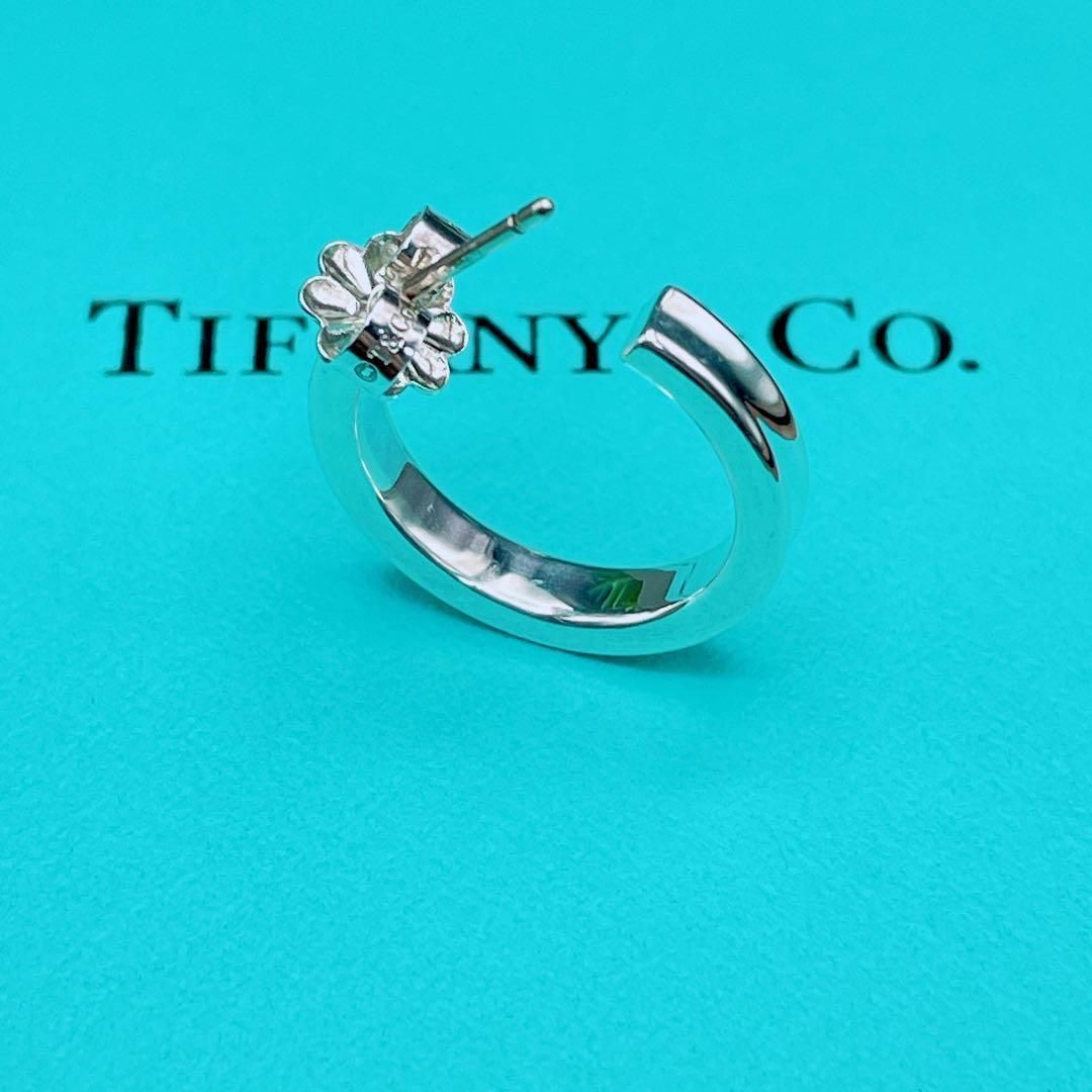 ★TIFFANY&Co ティファニー ナローピアス AG925 ◇ティファニー◇新品仕上済 Tiffany&Co. 1837 ナロー ピアス スモール