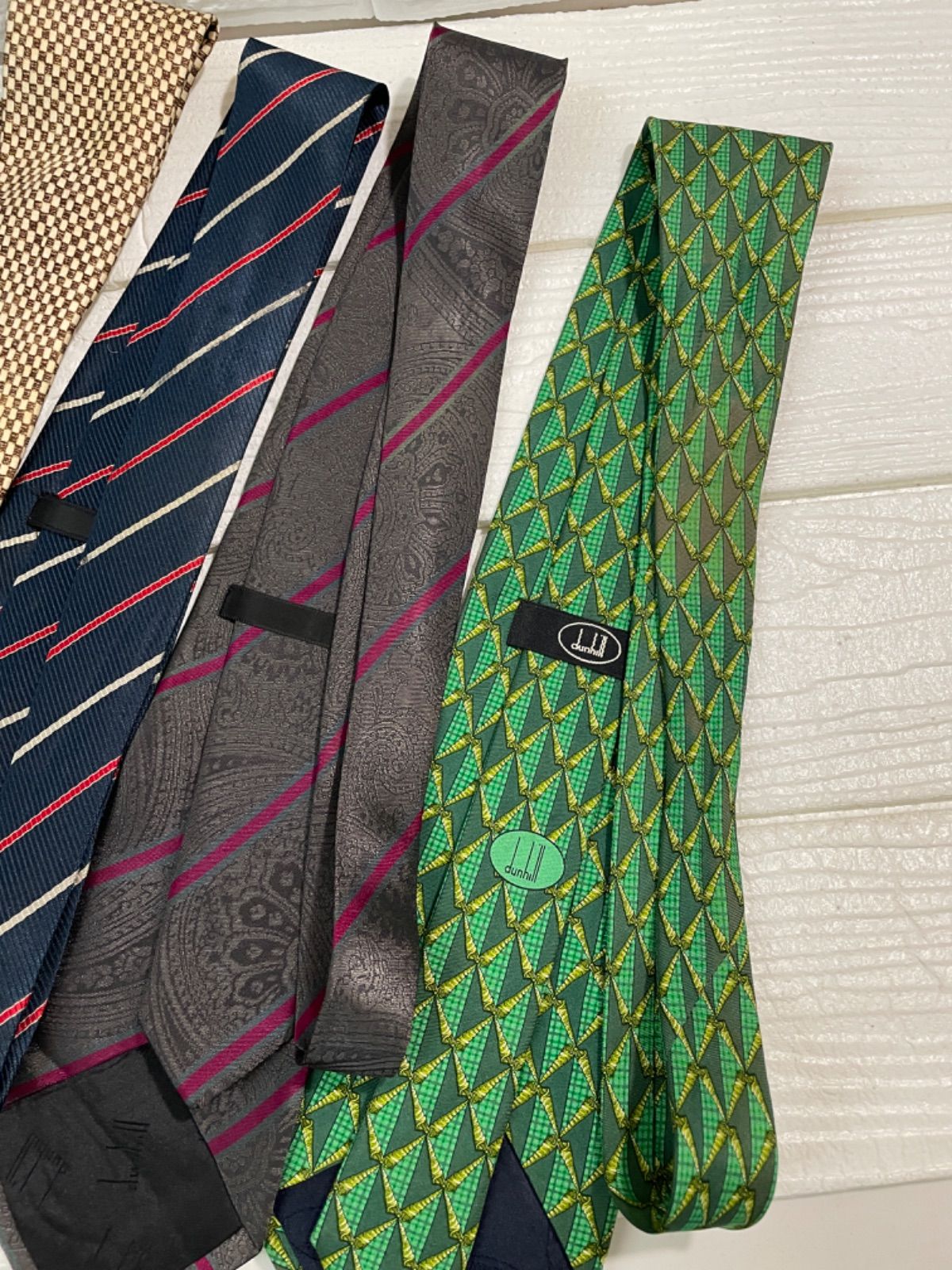 I【まとめ売り③】ブランドネクタイまとめ お得6本セット dunhill