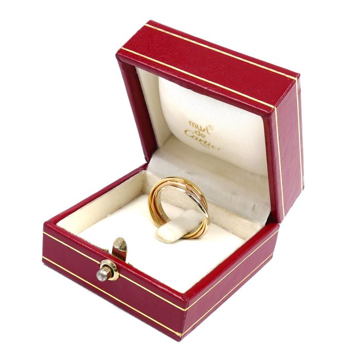 m*1様 Cartier トリニティリング　クラシックモデル　PG WG YG CARTIER カルティエ K18YG/PG/WG トリニティ les must de リング・指輪