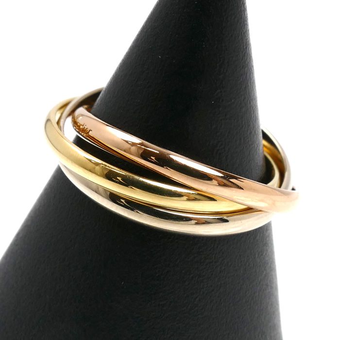 CARTIER カルティエ K18YG/PG/WG トリニティ les must de リング・指輪