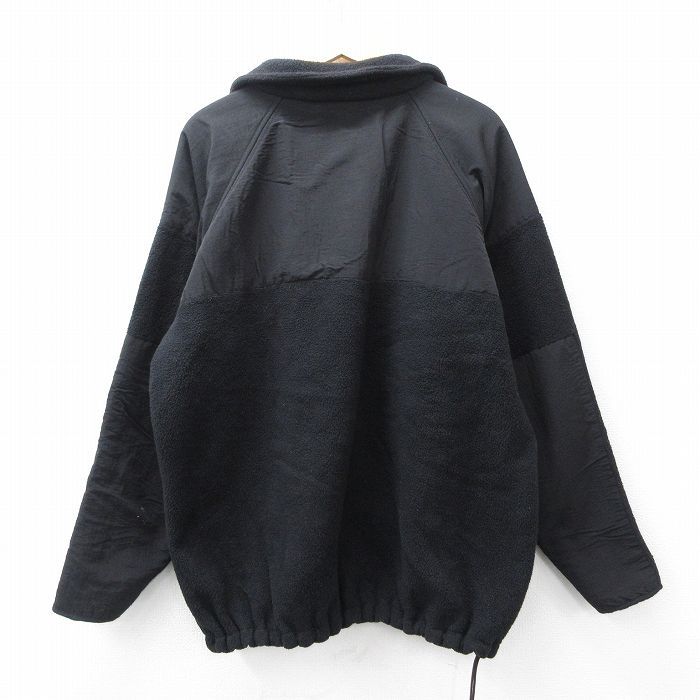 XL/古着 長袖 ミリタリー フリース ジャケット メンズ 00年代 00s