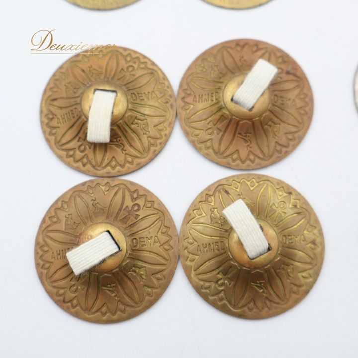 ベリーダンス ジル 全4組 まとめ売り 金 銀 フィンガーシンバル ミニ