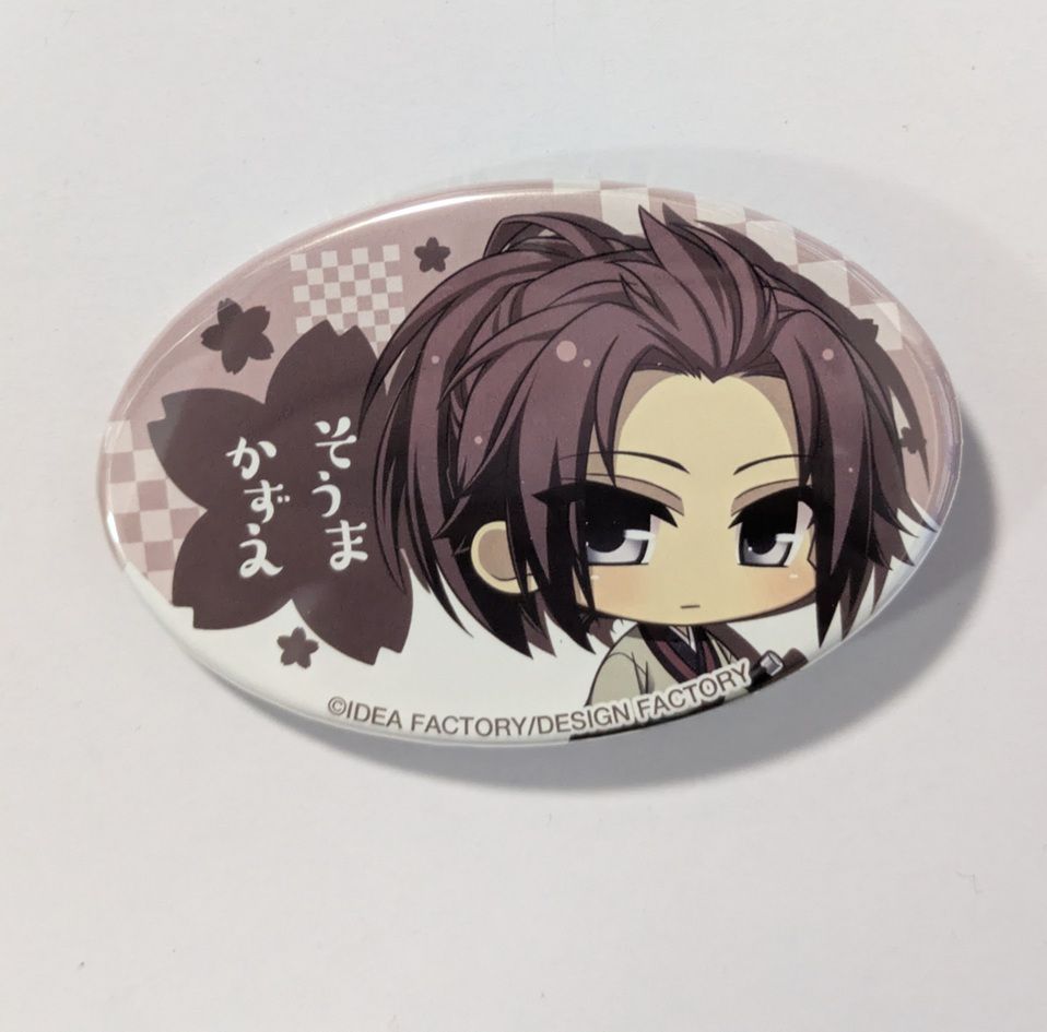 相馬主計 オトメイト 楕円形缶バッジクション 薄桜鬼 遊戯録 Vol.1