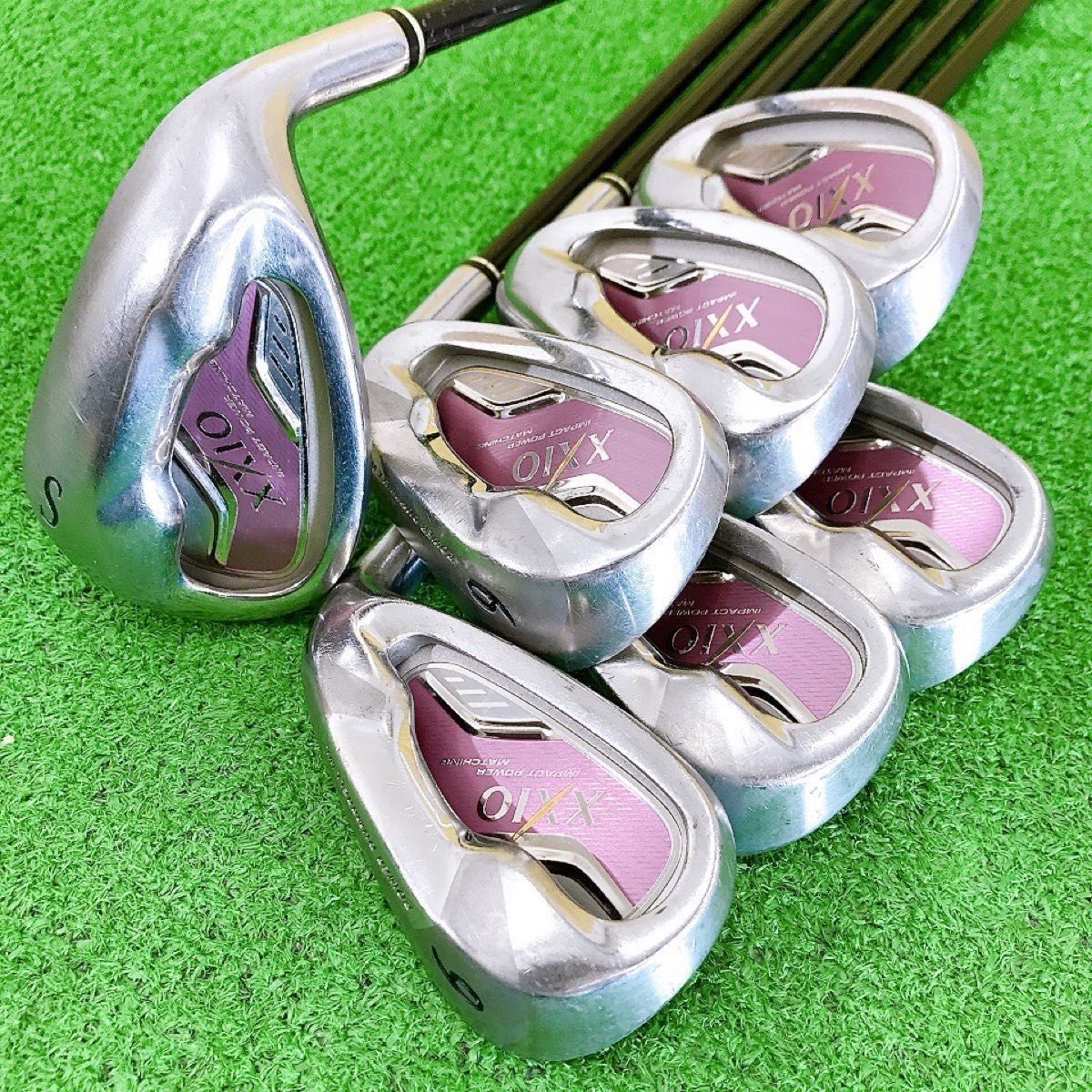 ツ82☆ゼクシオ6 7本レディースアイアンセット MP600L XXIO6代目L ツ82