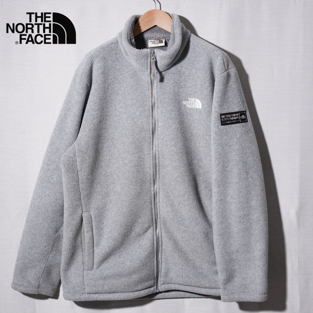 THE NORTH FACE フリースジャケット 50周年限定　グレー　XL ノースフェイス THE NORTH FACE フリースジャケット XL グレー ロゴ