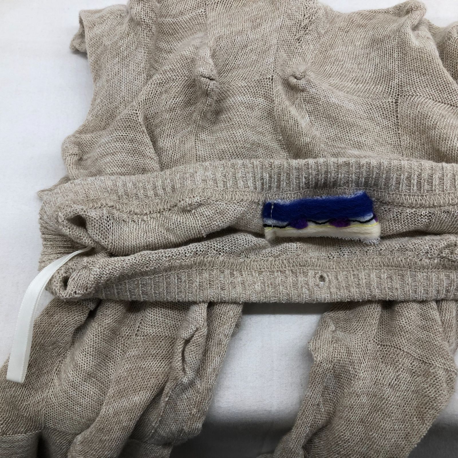 佐藤繊維 Masaki Kyoko マサキ キョウコ ニット レギンス パンツ