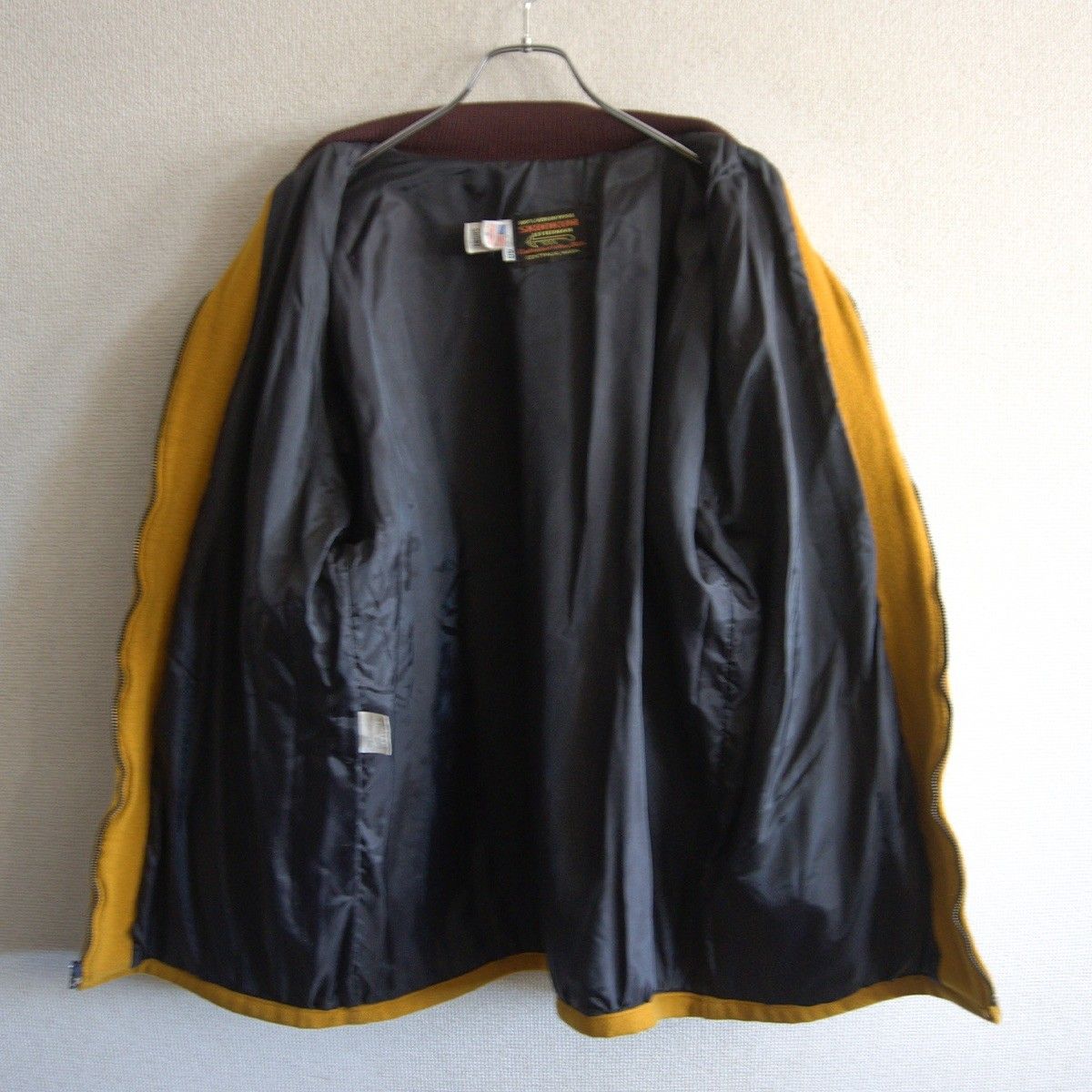 美品】SKOOKUM【メルトン×レザー スタジャン】40 スクーカム