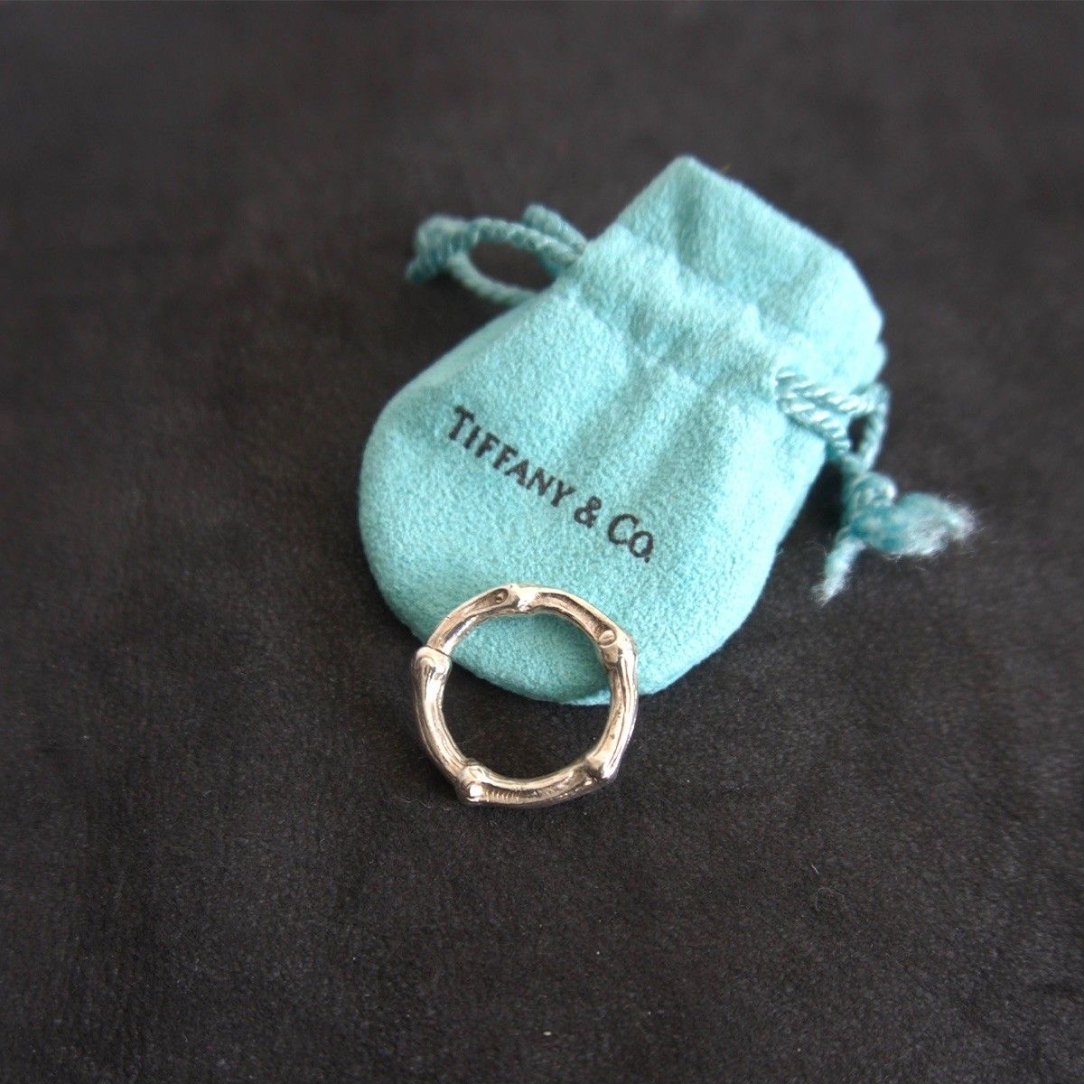 美品】TIFFANY＆Co. 【シルバー925 バンブーリング】13号 ティファニー 