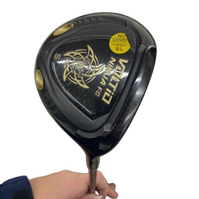 中古】 カタナゴルフ VOLTiO NINJA FG(ブラック) 5W フェアウェイ