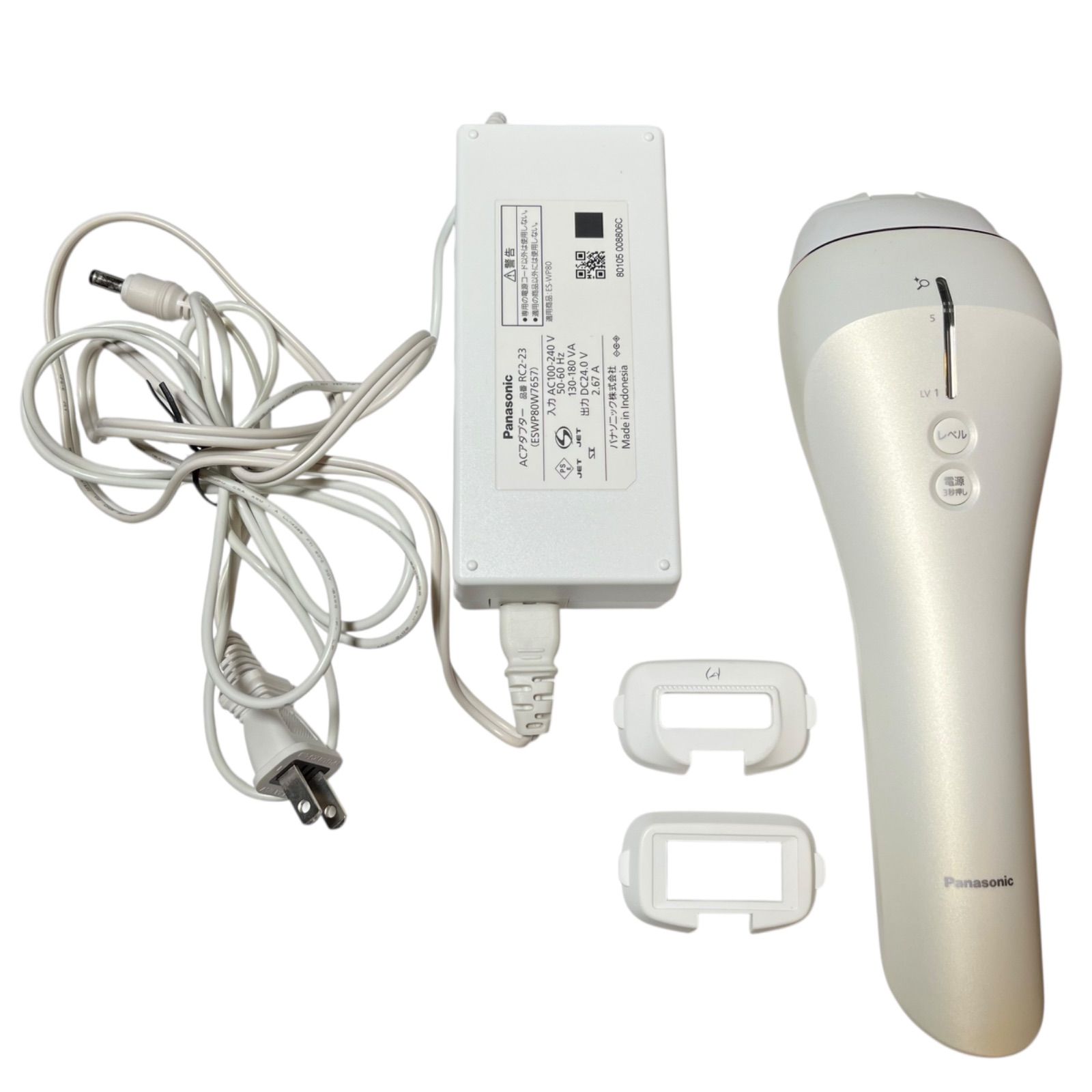 Panasonic 脱毛器 光脱毛機能付き ES-WP80 光エステ　光美容器 概要 光美容器 光エステ ES-WP80 | ボディケア（光エステ・脱毛器