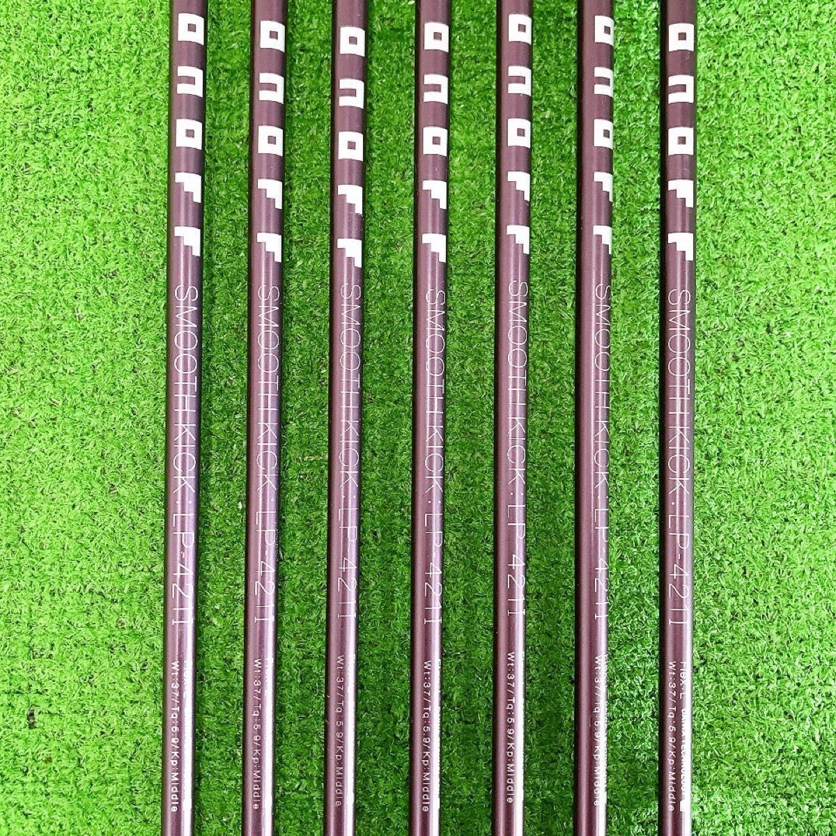 ツ83☆7本オノフレディースアイアンセット LP-421I 2021 ONOFF LADY