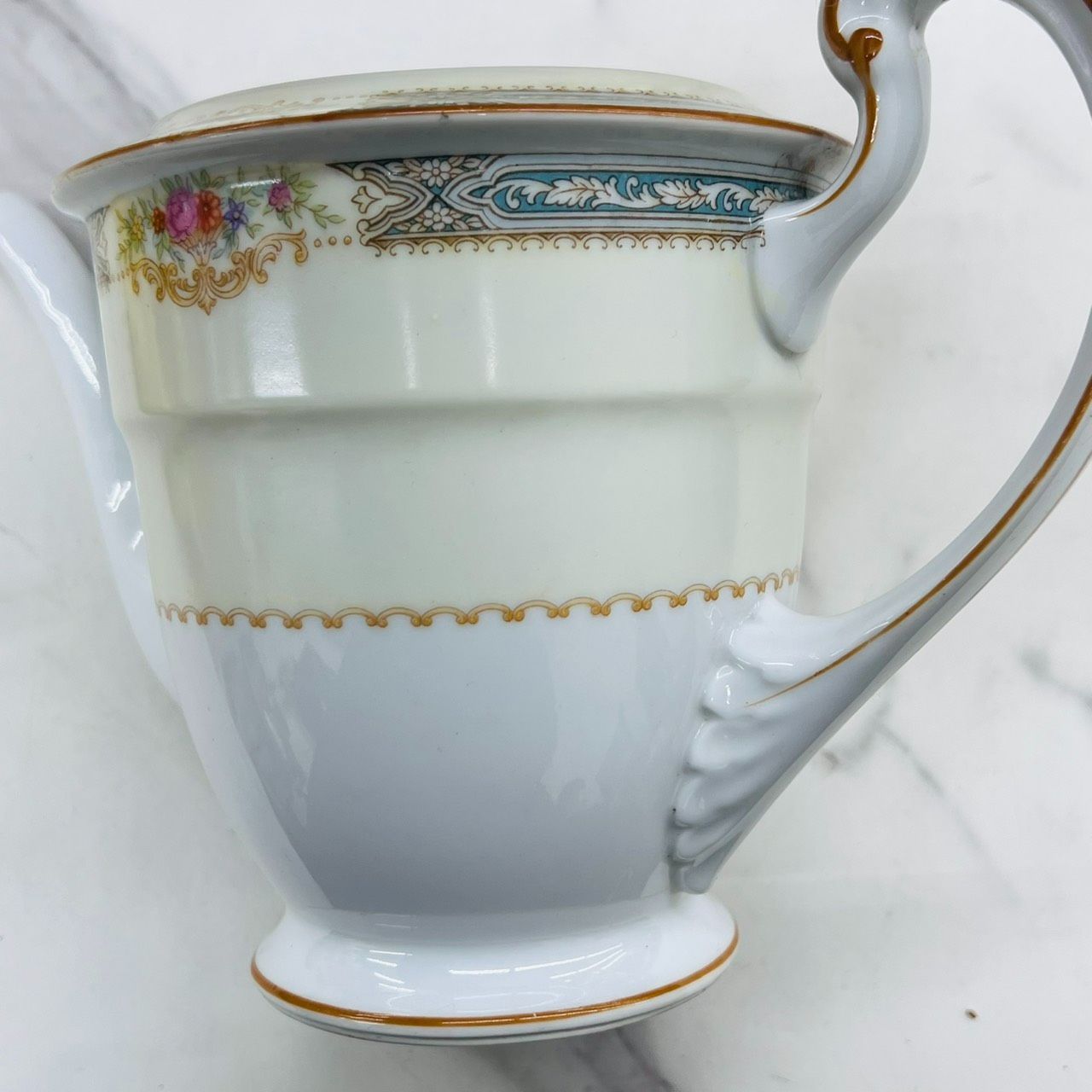 OldNoritake オールドノリタケ ティーポット クリーマ 二点セット Rose
