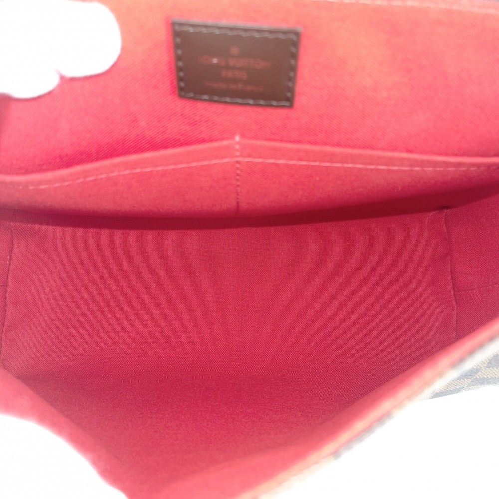 ルイヴィトン ショルダーバッグ レディース ダミエ ブザス ローズ