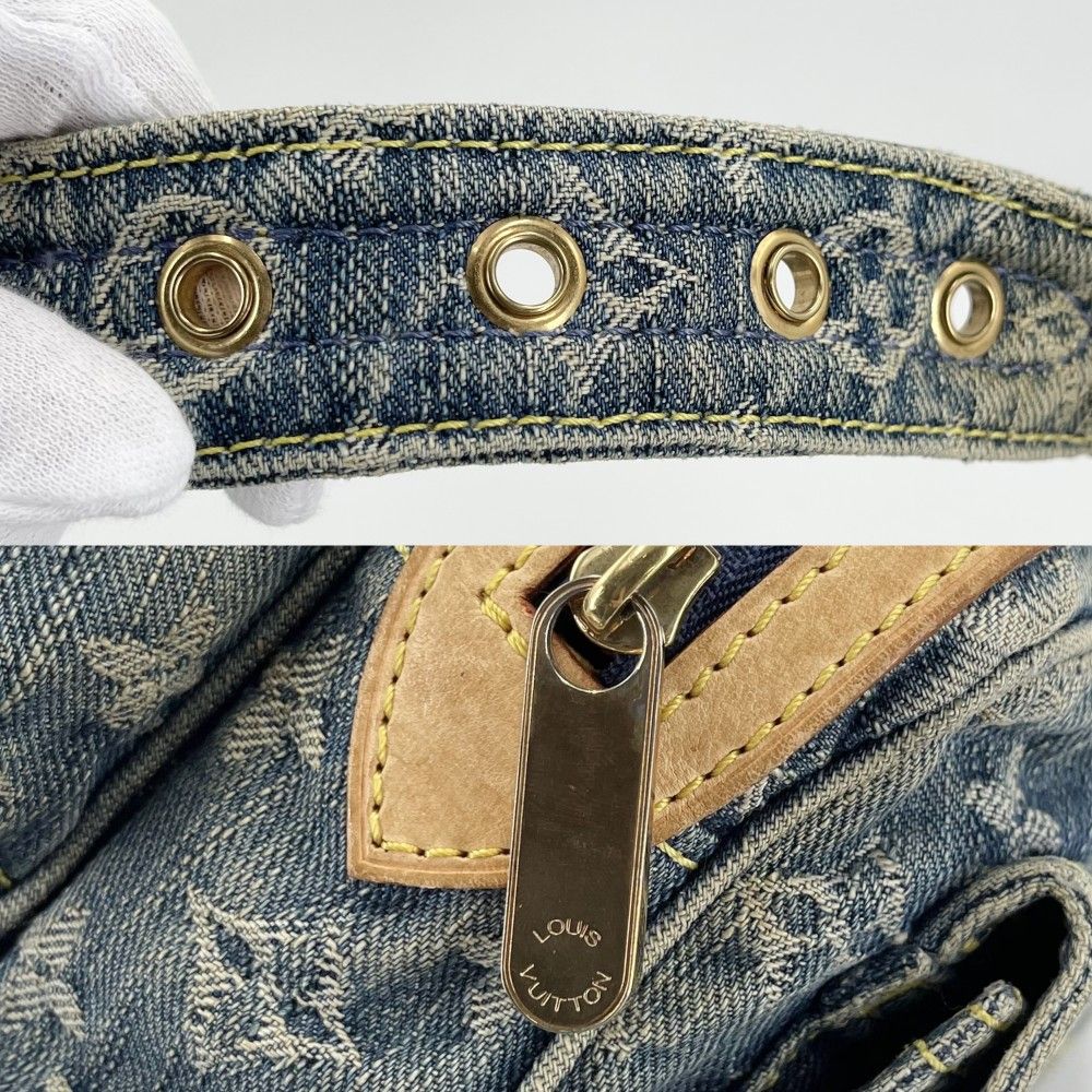 ルイヴィトン ウエストバッグ レディース モノグラムデニム バムバッグ