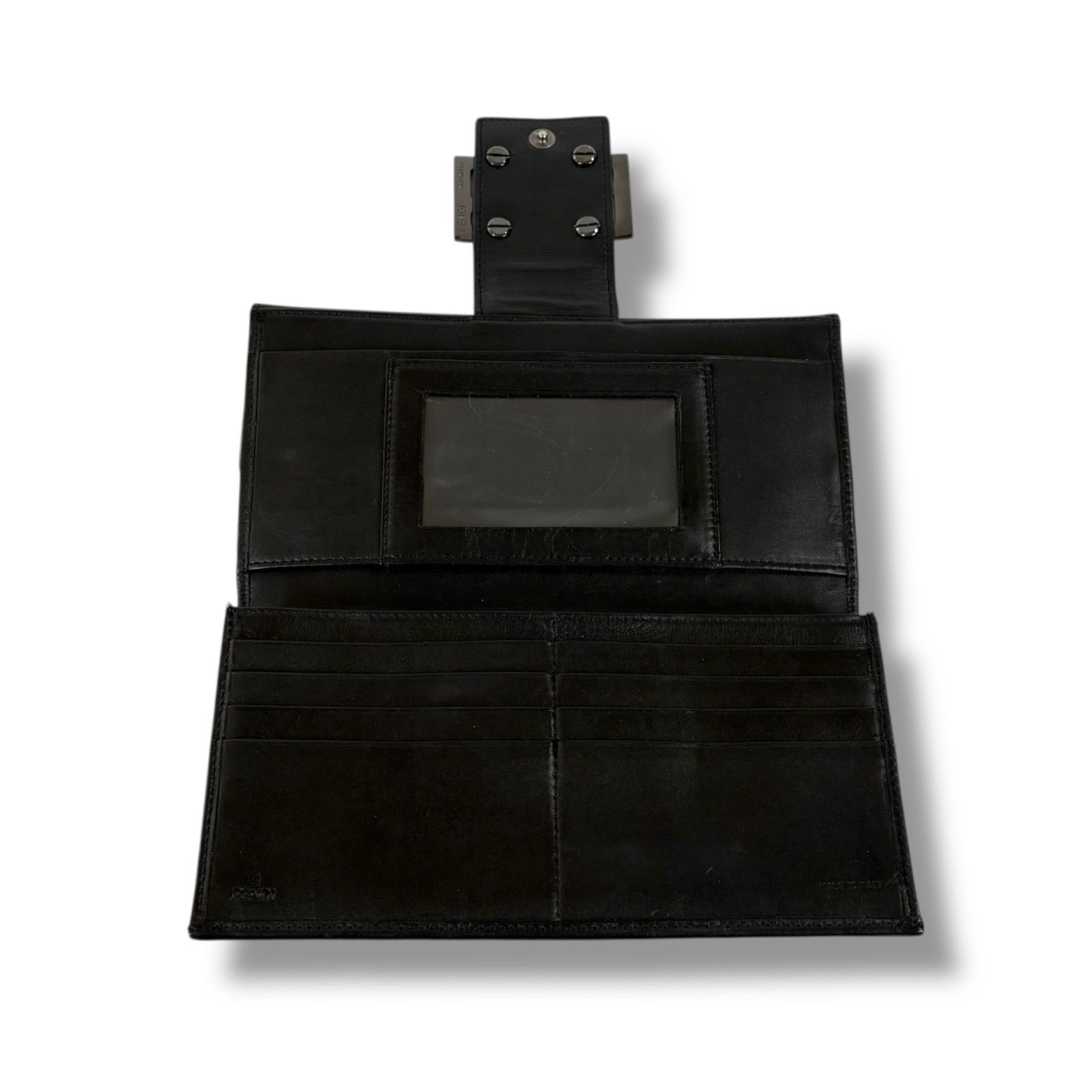 フェンディ FENDI 二つ折り長財布 ズッカ柄 ズッキーノ キャンバス