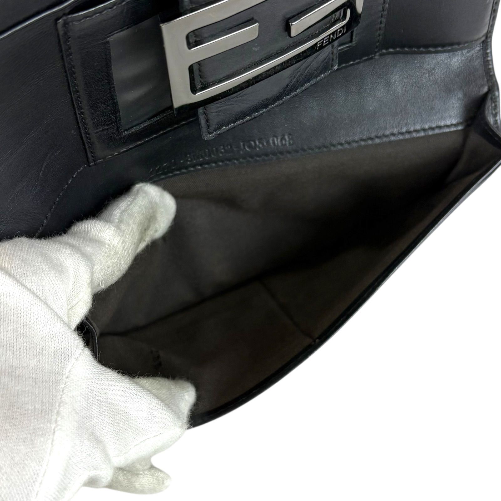 フェンディ FENDI 二つ折り長財布 ズッカ柄 ズッキーノ キャンバス