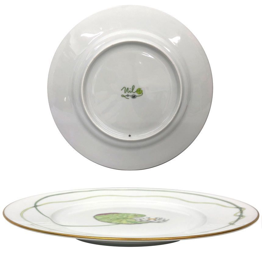 HERMES　ナイルの庭　お皿 HERMES エルメス Nil ナイルの庭 ディナープレート 27cm 大皿 食器 未