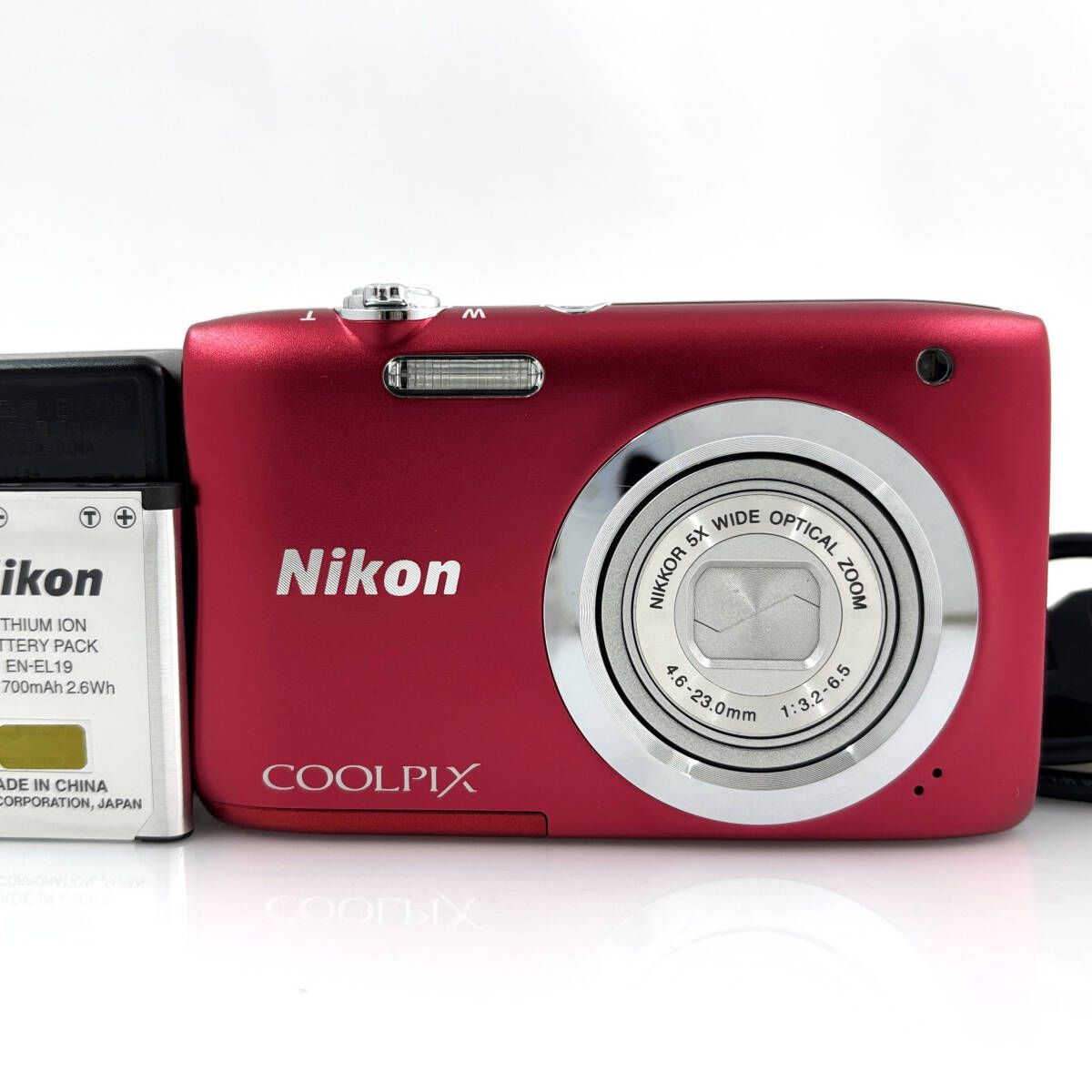ニコン】Nikon COOLPIX A100 レッド コンパクトデジタルカメラ 動作