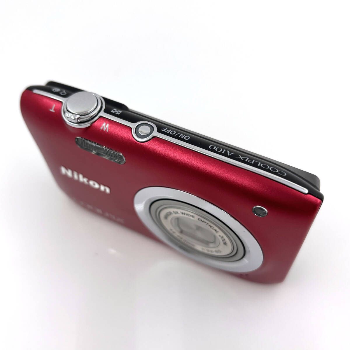ニコン】Nikon COOLPIX A100 レッド コンパクトデジタルカメラ 動作