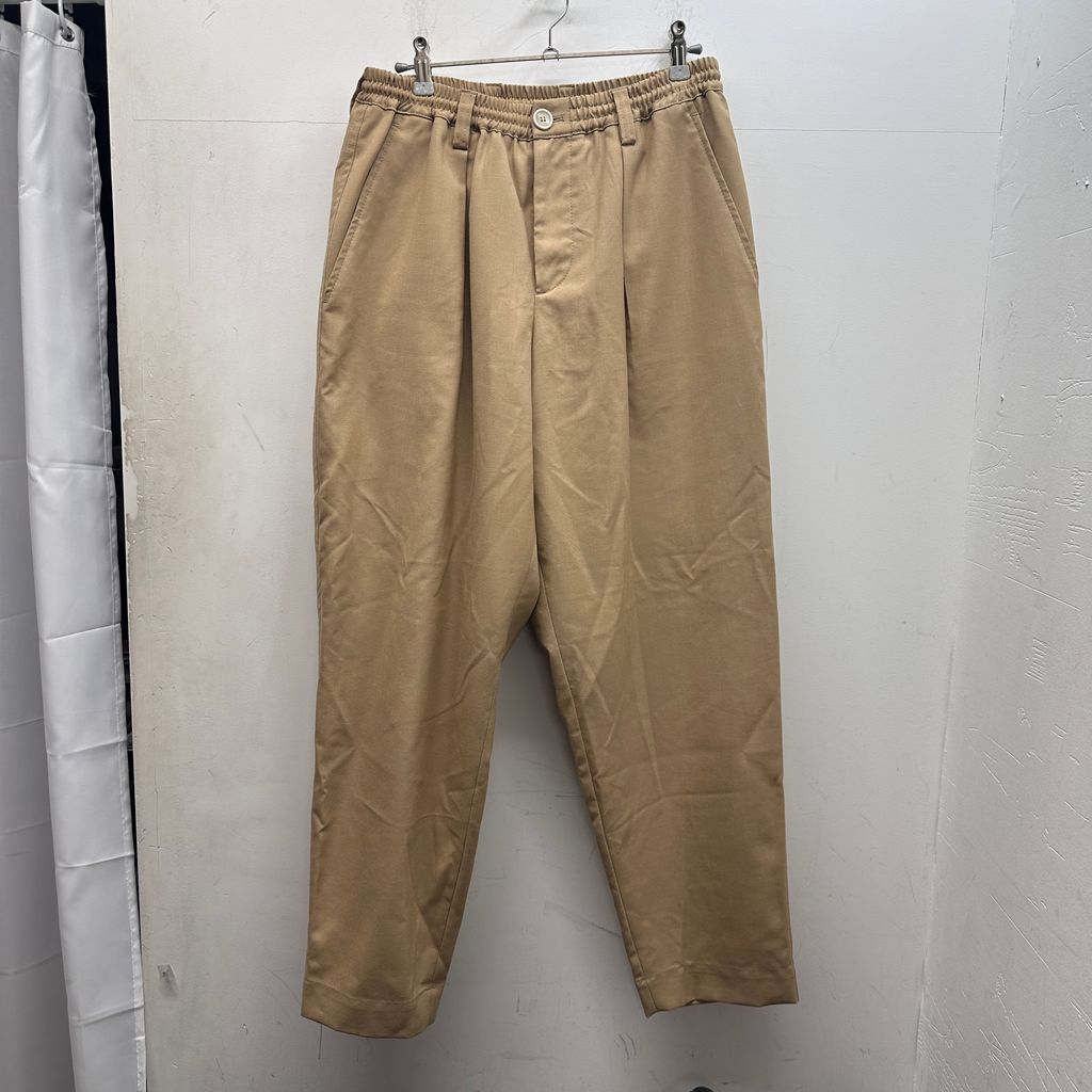 MARNI マルニ 23SS ウールトロピカルシャーリング1Pテーパードパンツ