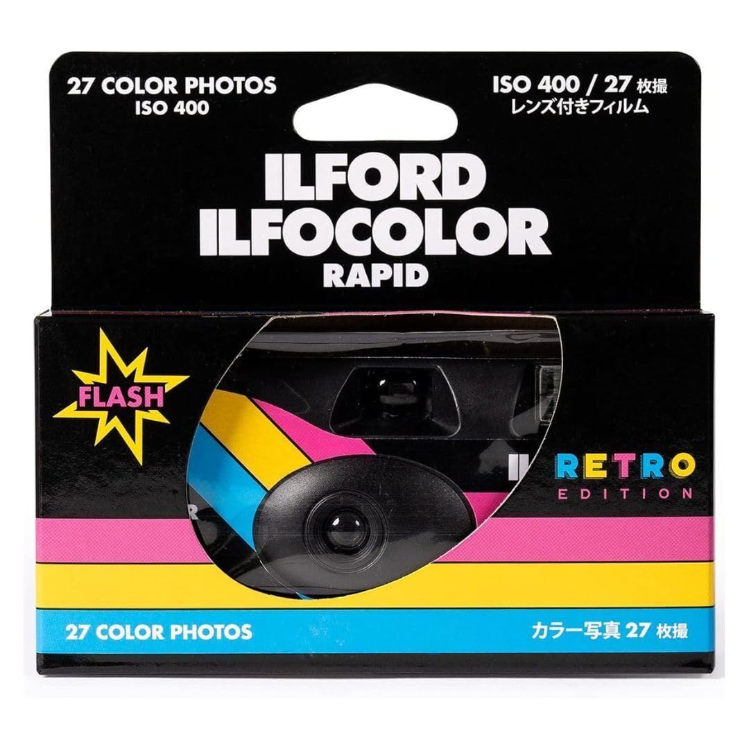 イルフォード 使い捨てカメラ27枚撮り ISO400 - メルカリ