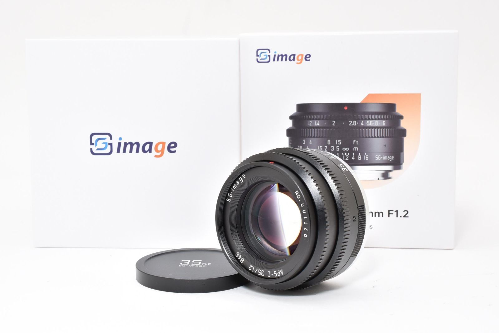 ☆外観極上☆ エスジーイメージ SG-image 35mm F1.2 ブラック フジ