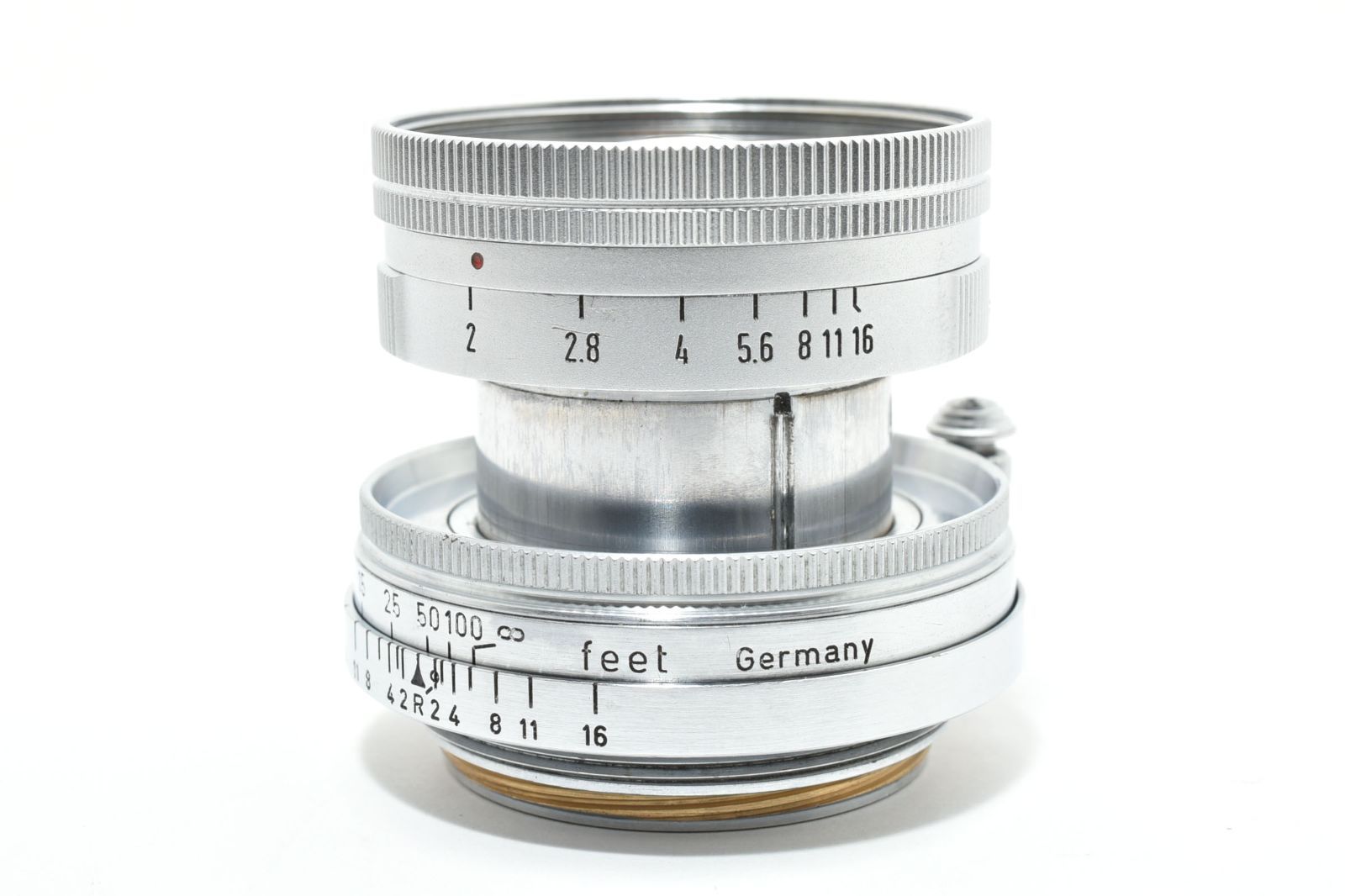 ☆外観極上☆ ライカ Leica Summicron 5cm 50mm F2 沈胴 ズミクロン