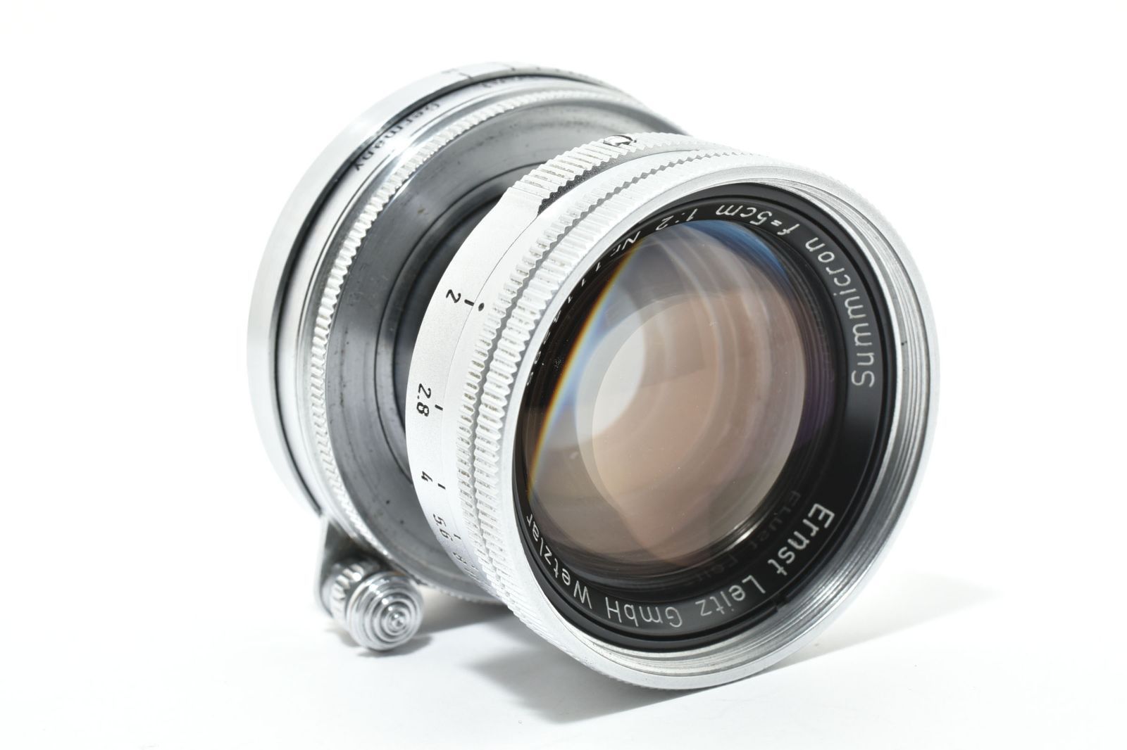 ☆外観極上☆ ライカ Leica Summicron 5cm 50mm F2 沈胴 ズミクロン