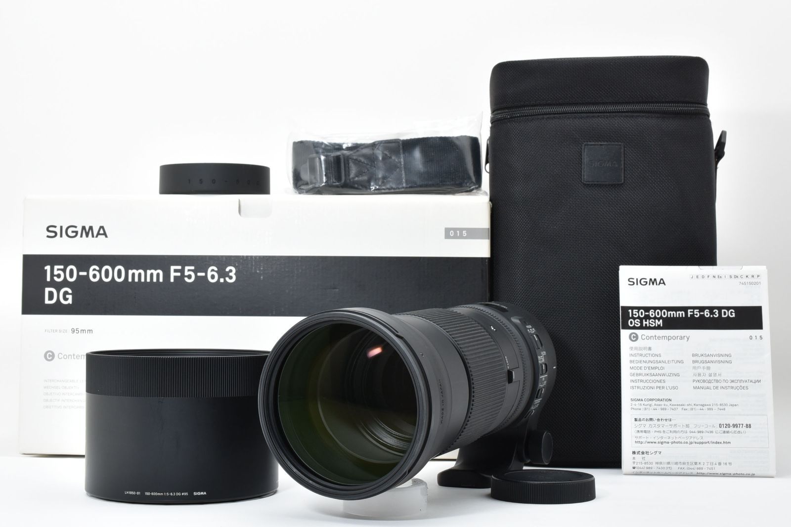 ☆極上☆ シグマ SIGMA Contemporary 150-600mm F5-6.3 DG OS HSM