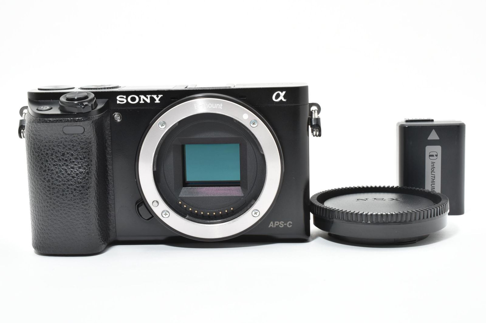 ☆良品☆ ソニー SONY α6000ボディ ILCE-6000 B ブラック 《ショット数
