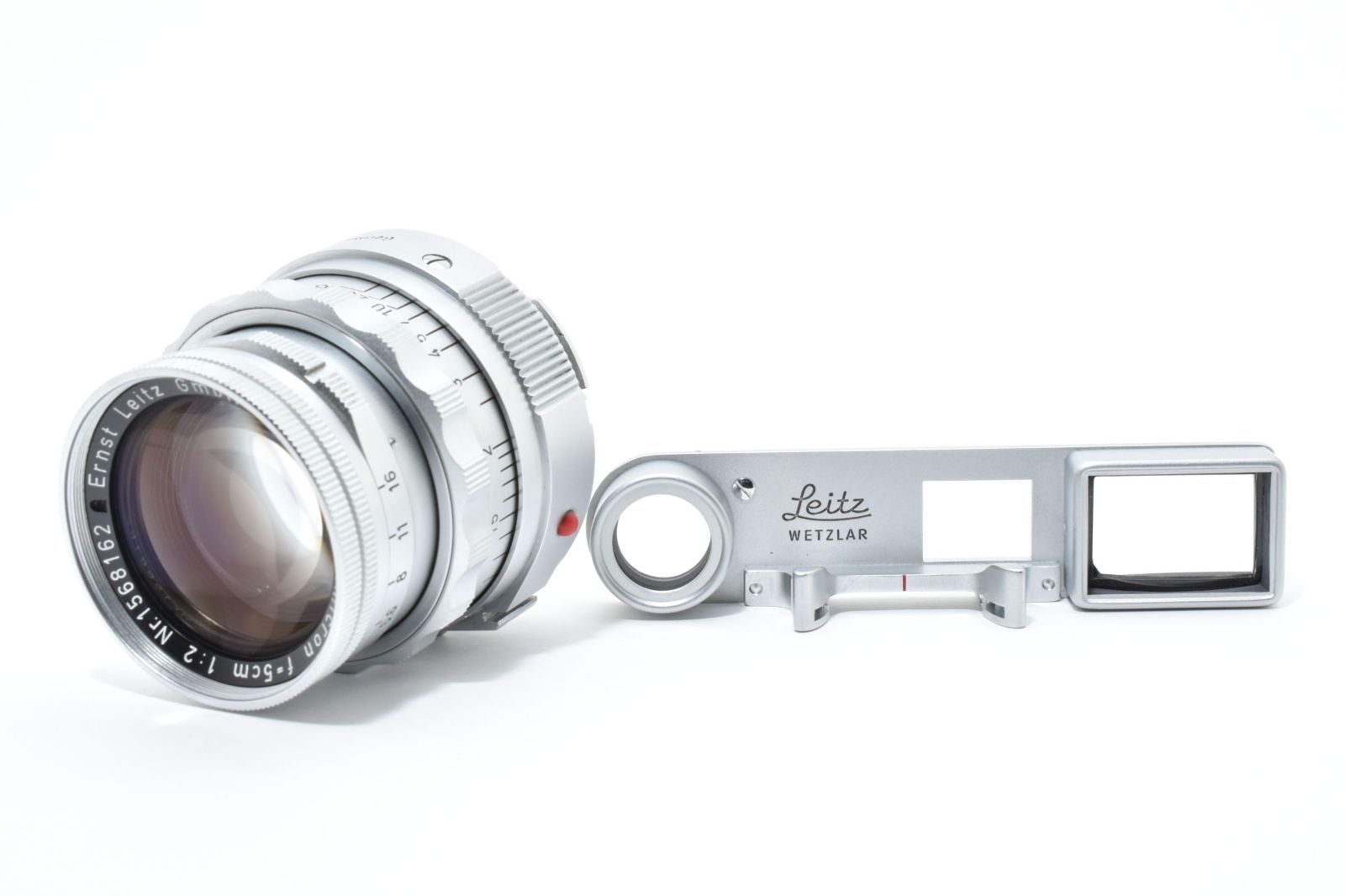 ☆外観極上☆ ライカ Leica DR SUMMICRON 5cm 50mm F2 メガネ付き 前期