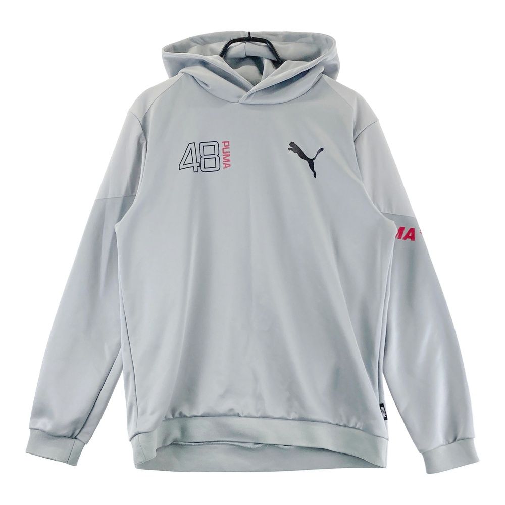 サイズ：XL PUMA GOLF プーマゴルフ 長袖パーカー グレー系