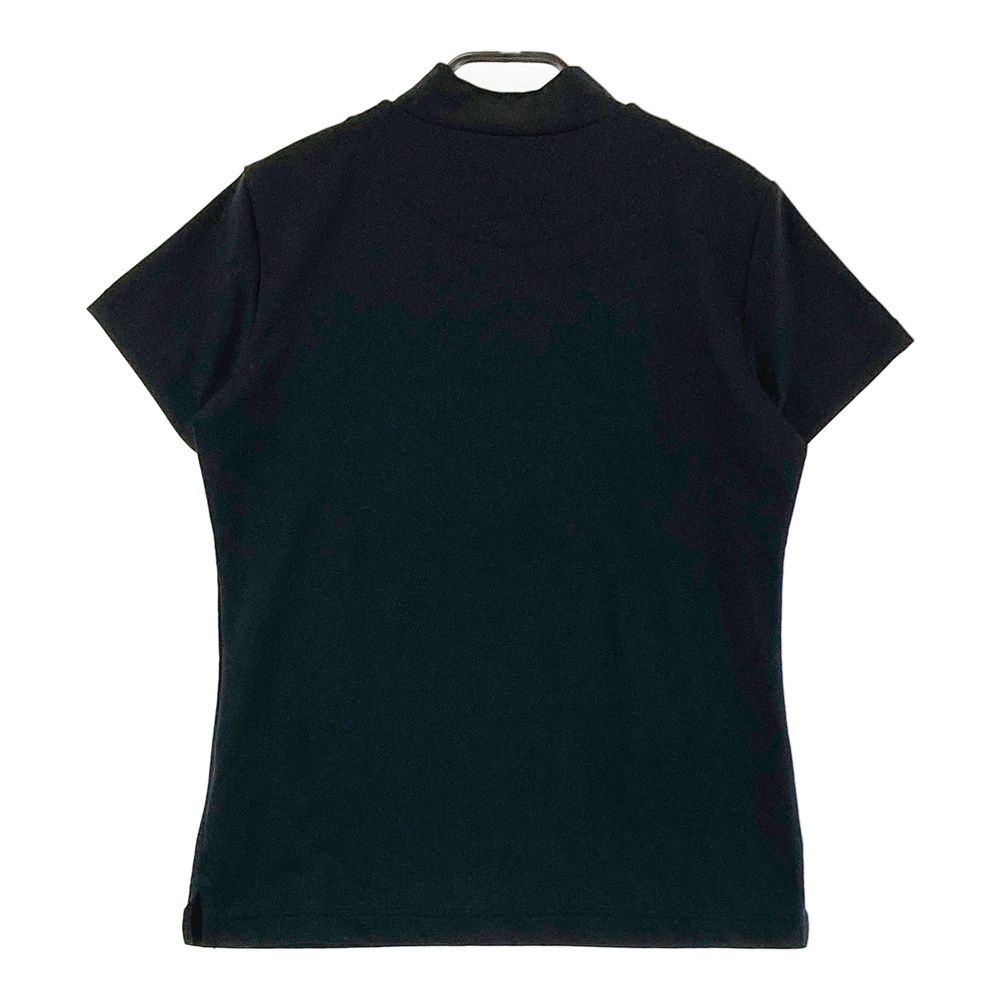 Callaway 黒 ハイネックTシャツ Callaway（キャロウェイ） ゴルフウェア 半袖シャツ レディース 裏