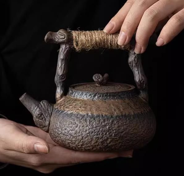 職人手作り 煎茶道具 茶壺 茶壷 常滑焼 陶器 セラミックス 急須 土瓶