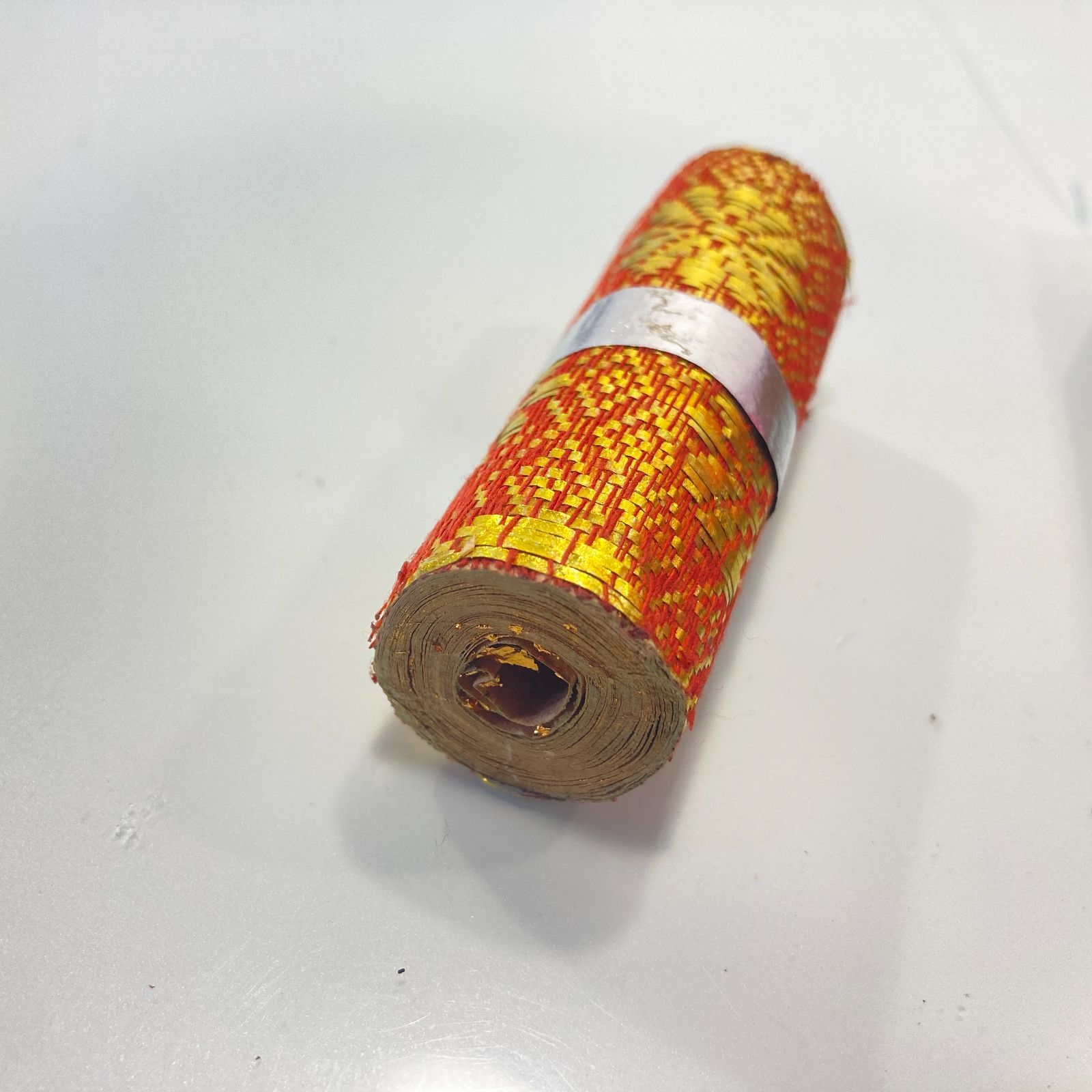 高野山 金剛峯寺 九重御守 金襴巻物 木箱入 [管理No.：N11693_G1_60