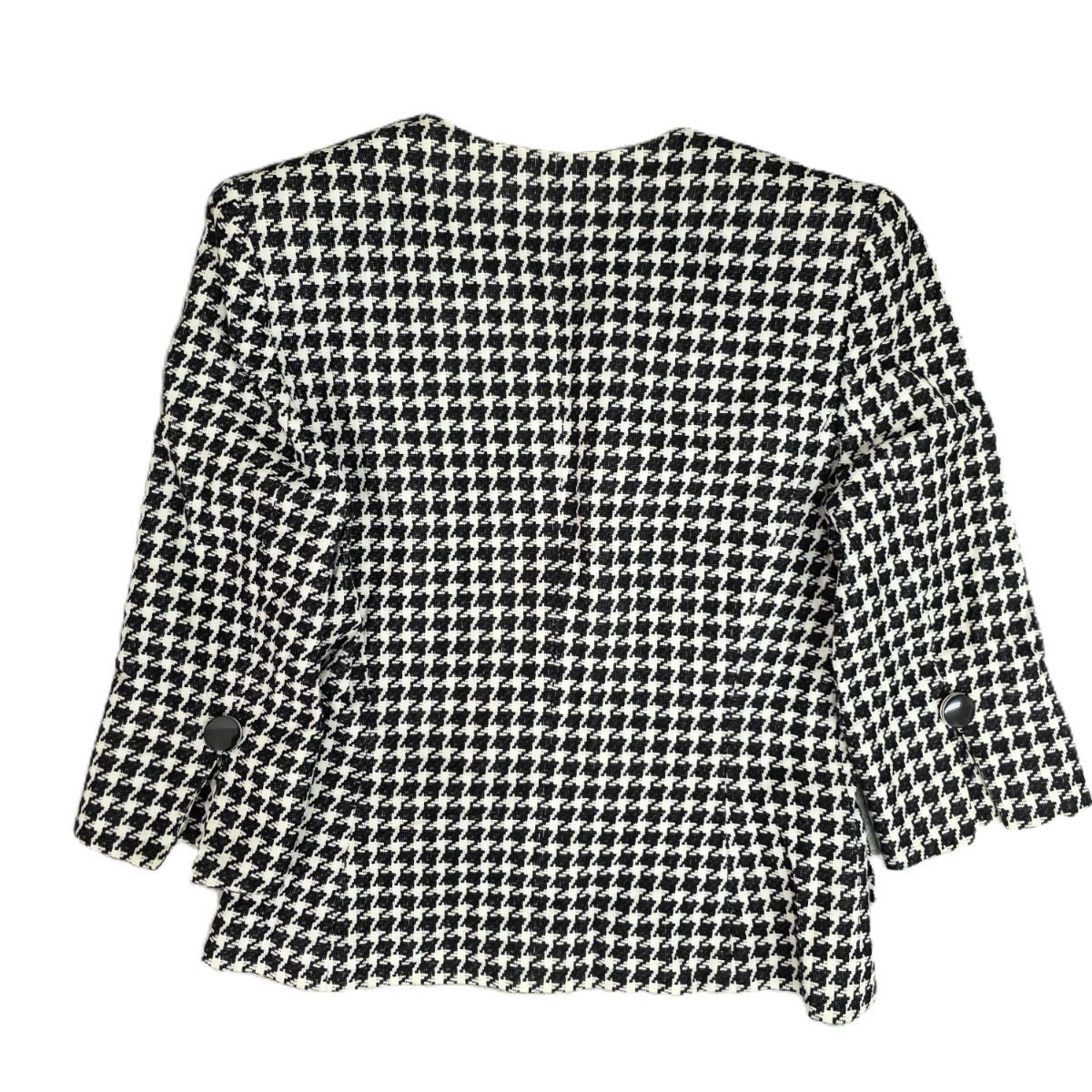 Christian Dior クリスチャンディオール 千鳥格子 7分袖 ヴィンテージ