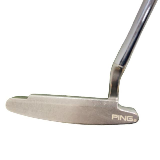 【中古ゴルフクラブ】ピン アイソフォース2 アンサー2F ステンレス シルバーレーベル オリジナルスチール パター【14日間返品OK】 中古】 ピン EYE 2 ステンレス パター PT スチール (フレックスその他