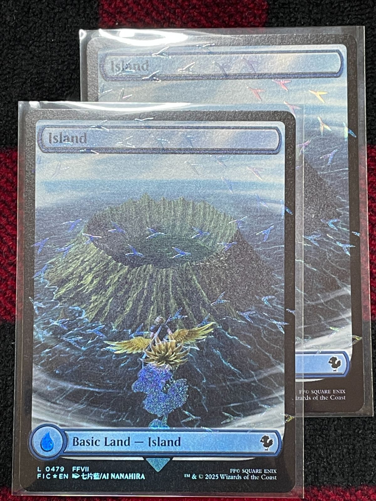 MTG チョコボバンドル 英語版 Foil 基本土地 Island 島 2枚セット