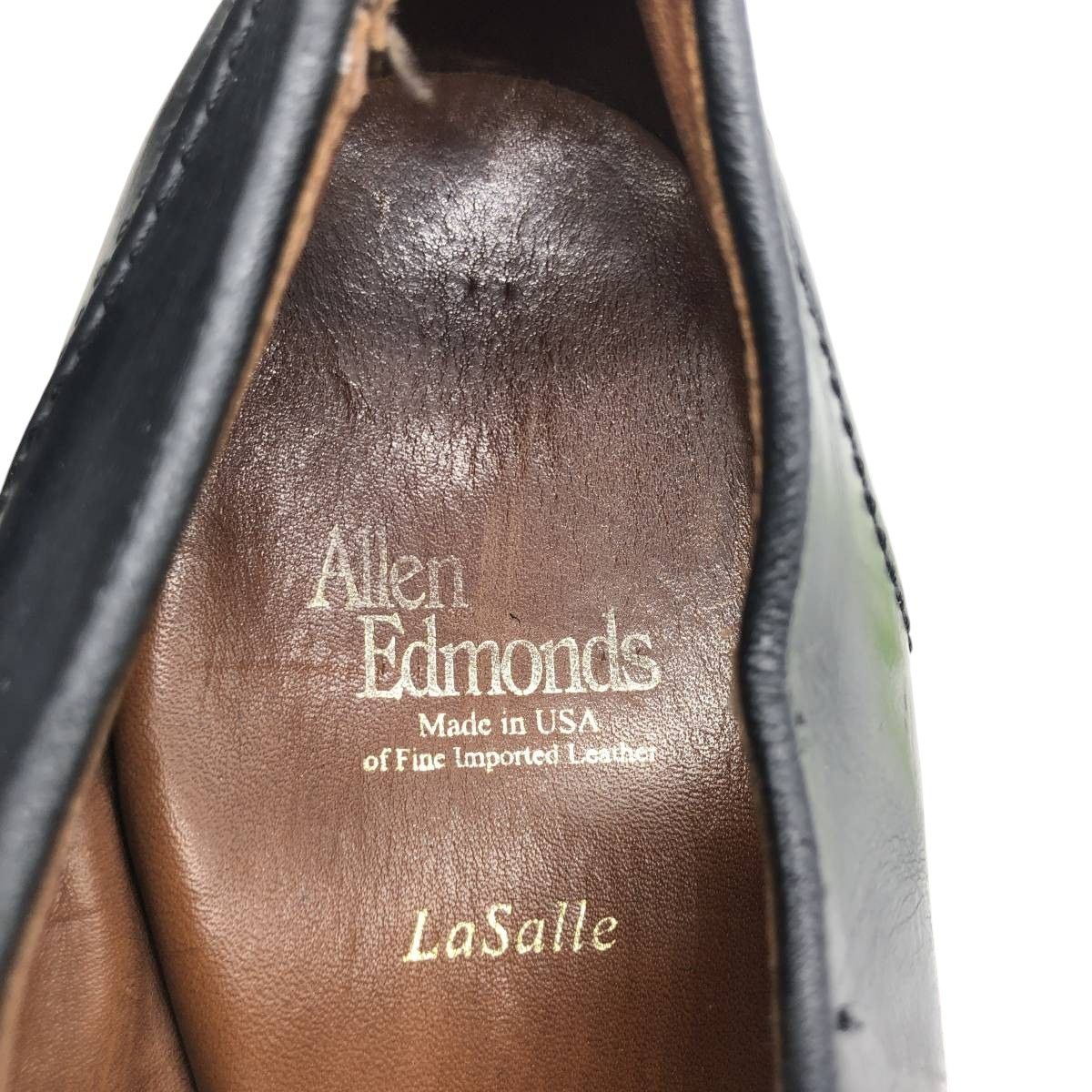 古着 アレンエドモンズ ALLEN EDMONDS LASALLE Uチップシューズ USA製