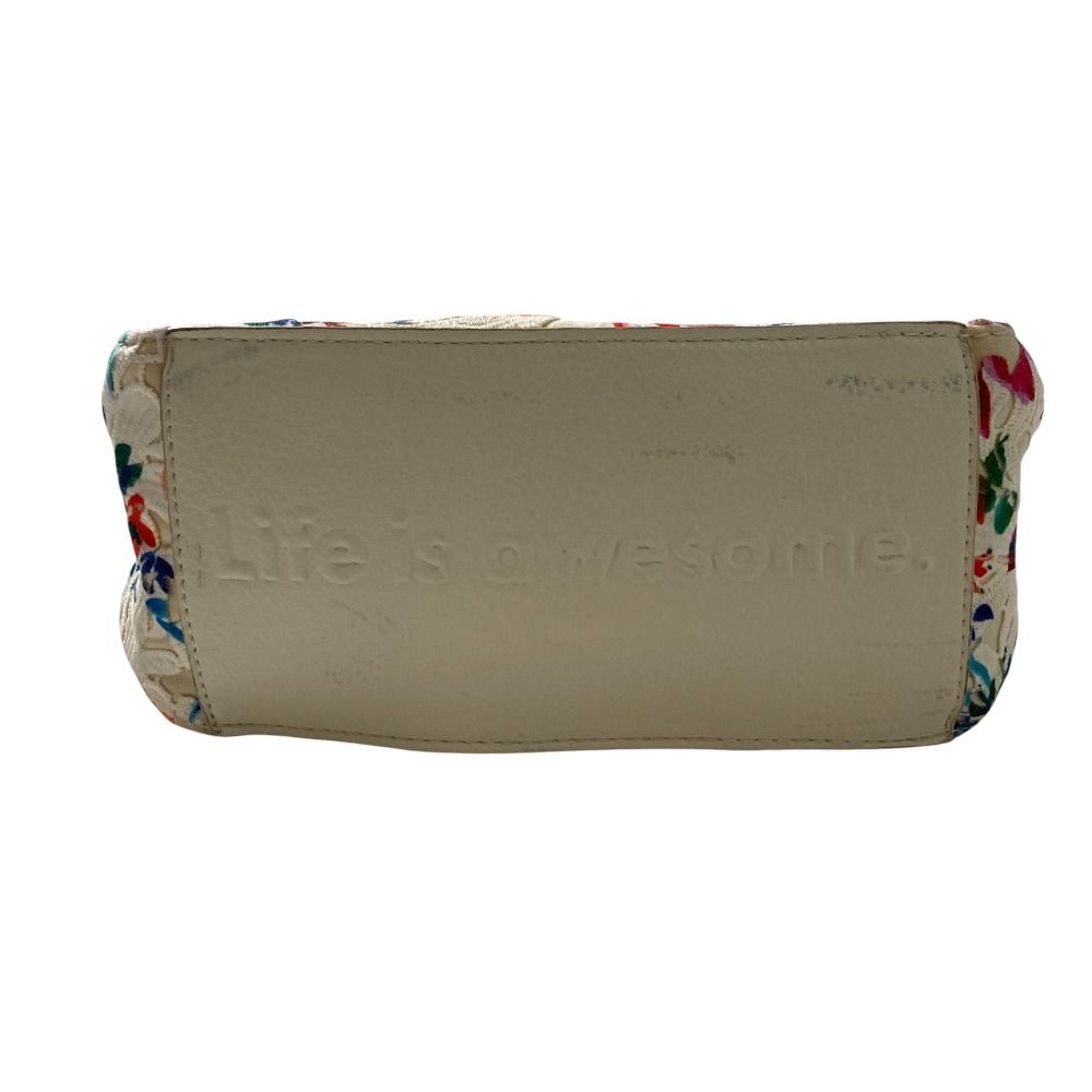 良品 Desigual デシグアル アーティレース クロスボディバッグ マルチカラー レディース 古着 中古 USED