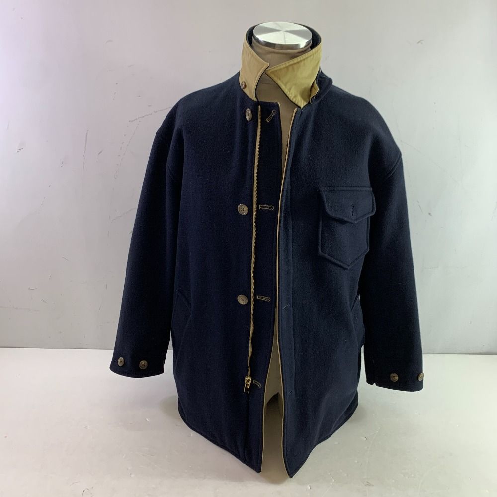 04w5729▽※【中古】POLO Ralph Lauren Men's Reversible Coat ポロ
