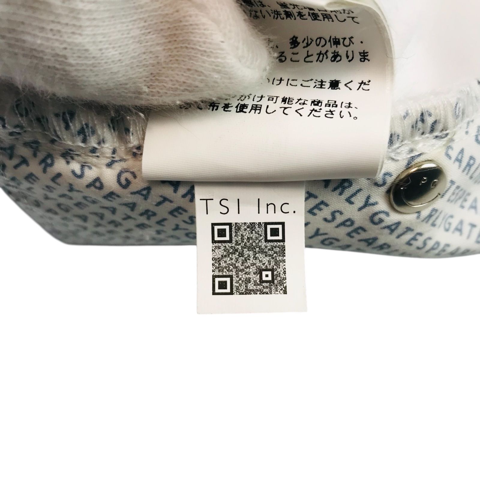 新品未使用☆PEARLY GATES☆パーリーゲイツ・メンズ ブランドロゴ