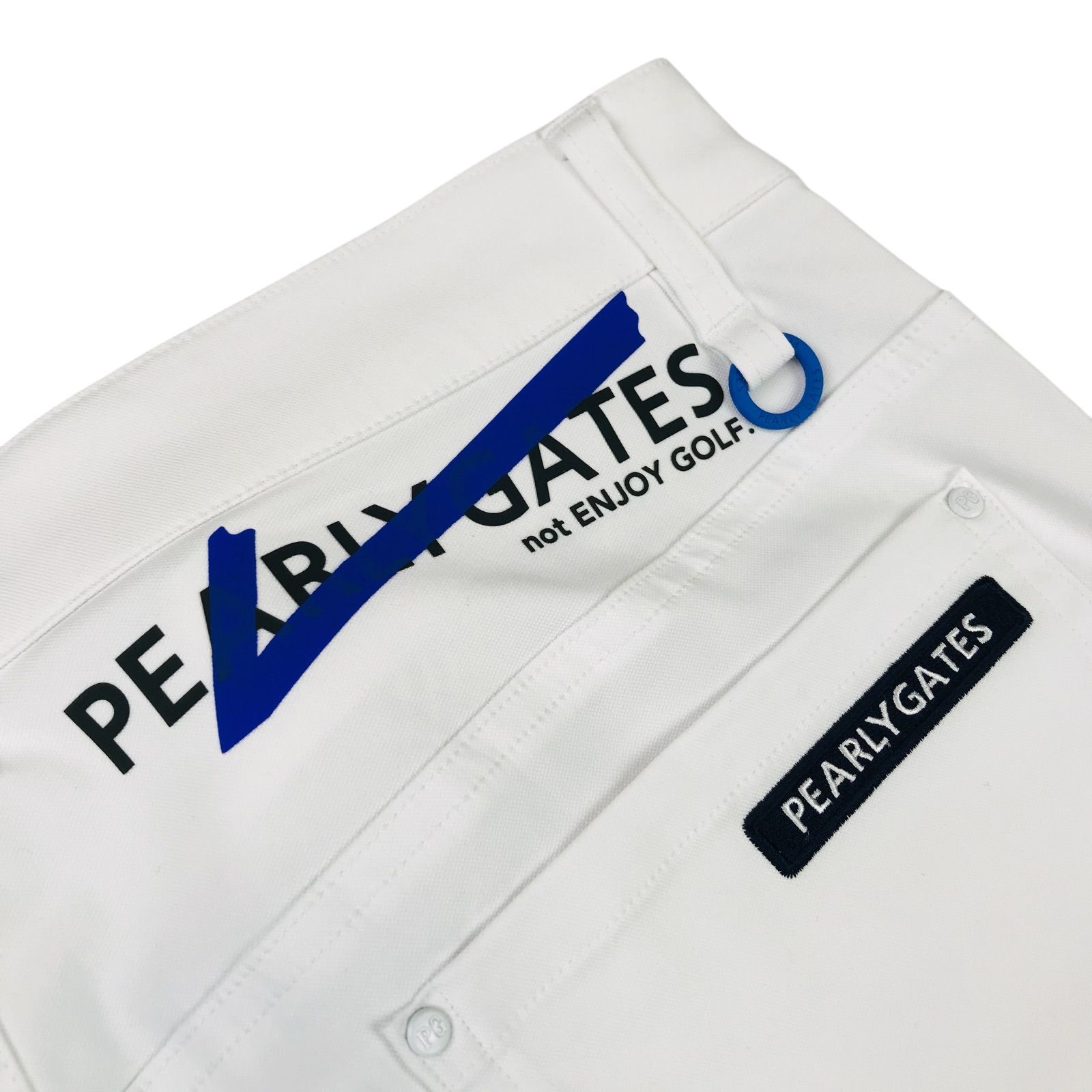 【新品タグ付】パーリーゲイツ ジョガーパンツ ロゴ ゴルフ ジップ ワッペン 0 新品タグ付】パーリーゲイツ ジョガーパンツ ロゴ ゴルフ ジップ