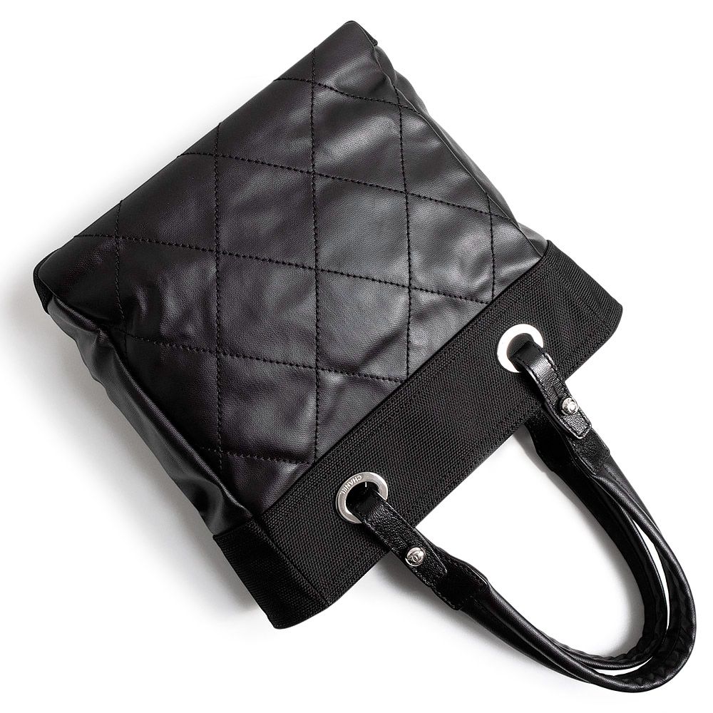 シャネル A34208 パリビアリッツ PM トート ココマーク コーティング