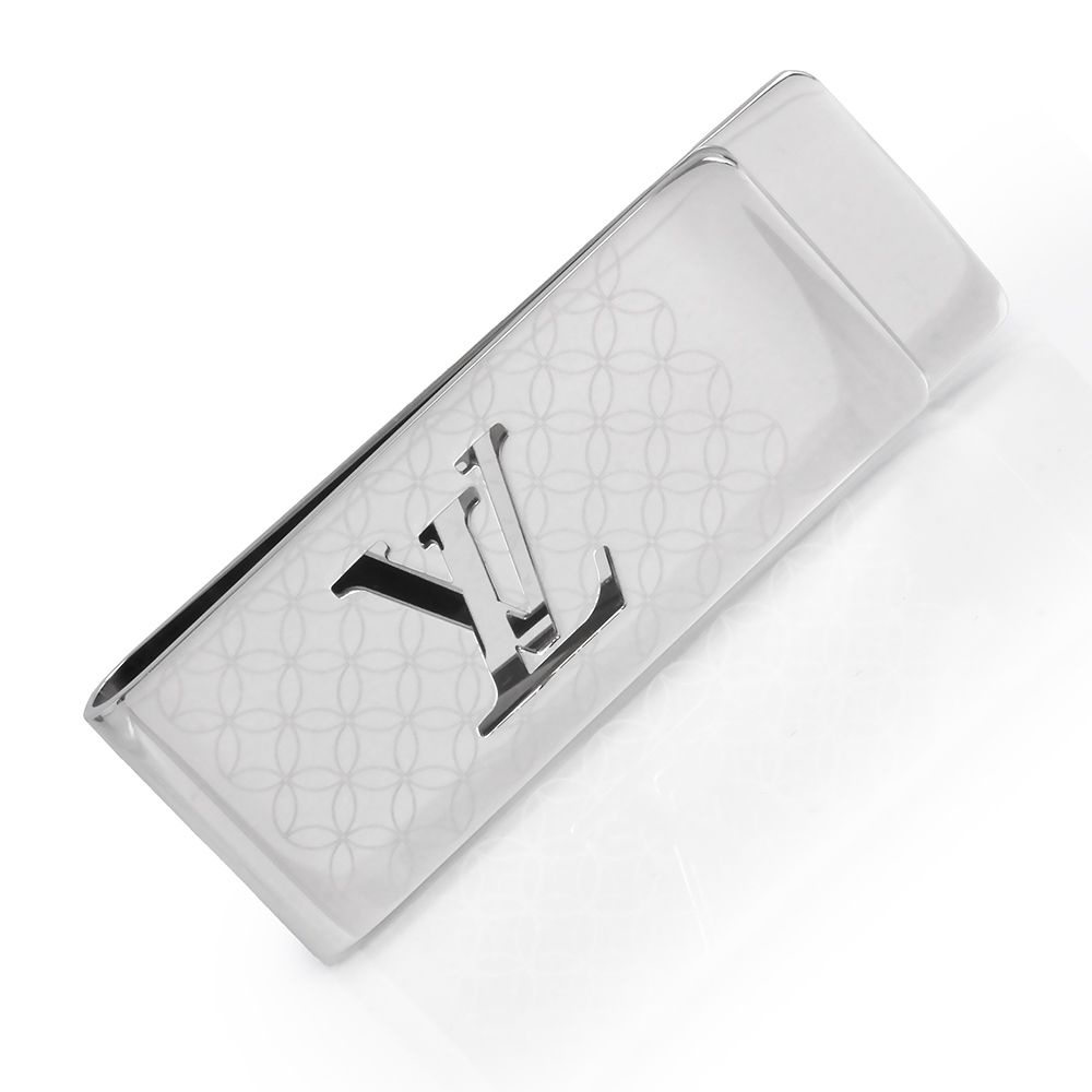 ルイ ヴィトン M65041 ビルクリップ シャンゼリゼ スティール シルバー