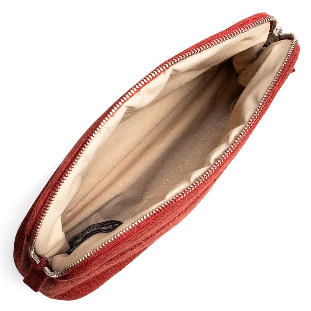 HERMES エルメス ポーチ ボリードポーチPM ボルドー系 コットン100％ レディース シルバー金具 美品【本物保証】 エルメス ボリードポーチ 20 ミニ 化粧 コスメ コットン100％ ルージュ