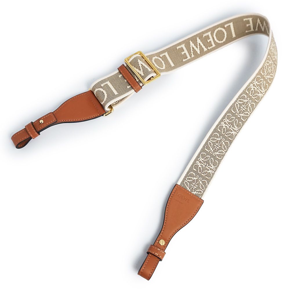 ロエベ C886T90X01 アナグラム ループストラップ ジャガード カーフ